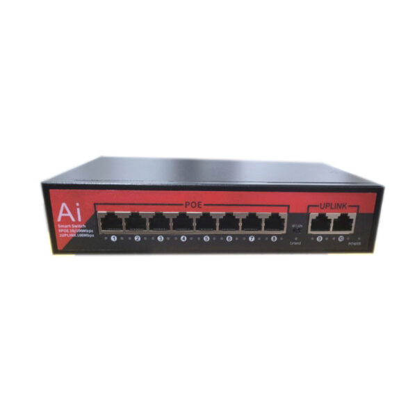 WITCH 10‐PORT 10/100Mbps WITH 8‐PORT POE CNB-EF1010P- POE